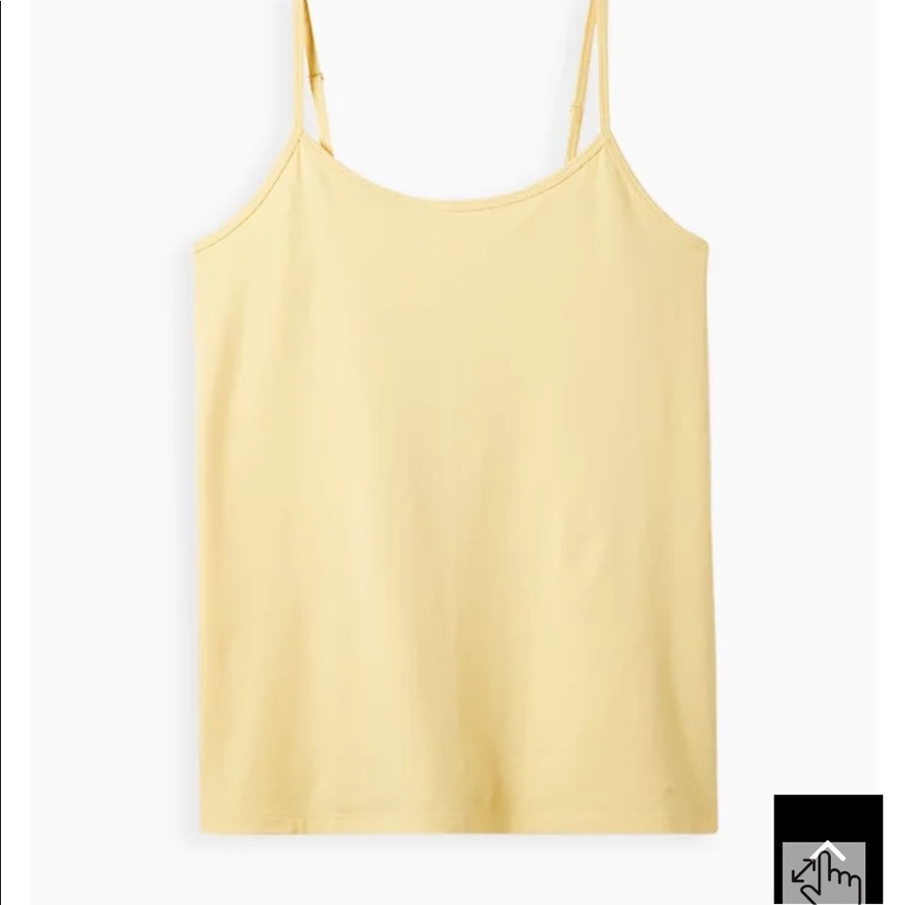 NWT Torrid foxy cami in yellow - Picture 6 of 10